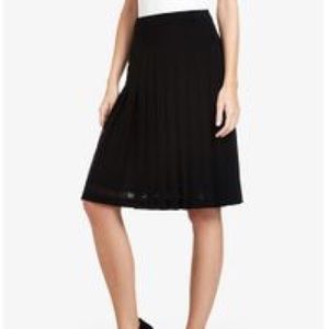 BCBGMAXAZRIA pleated chiffon skirt